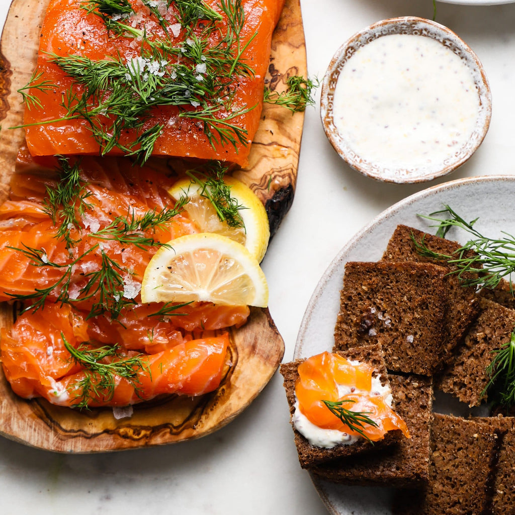 foodies Gravlax Cured Salmon