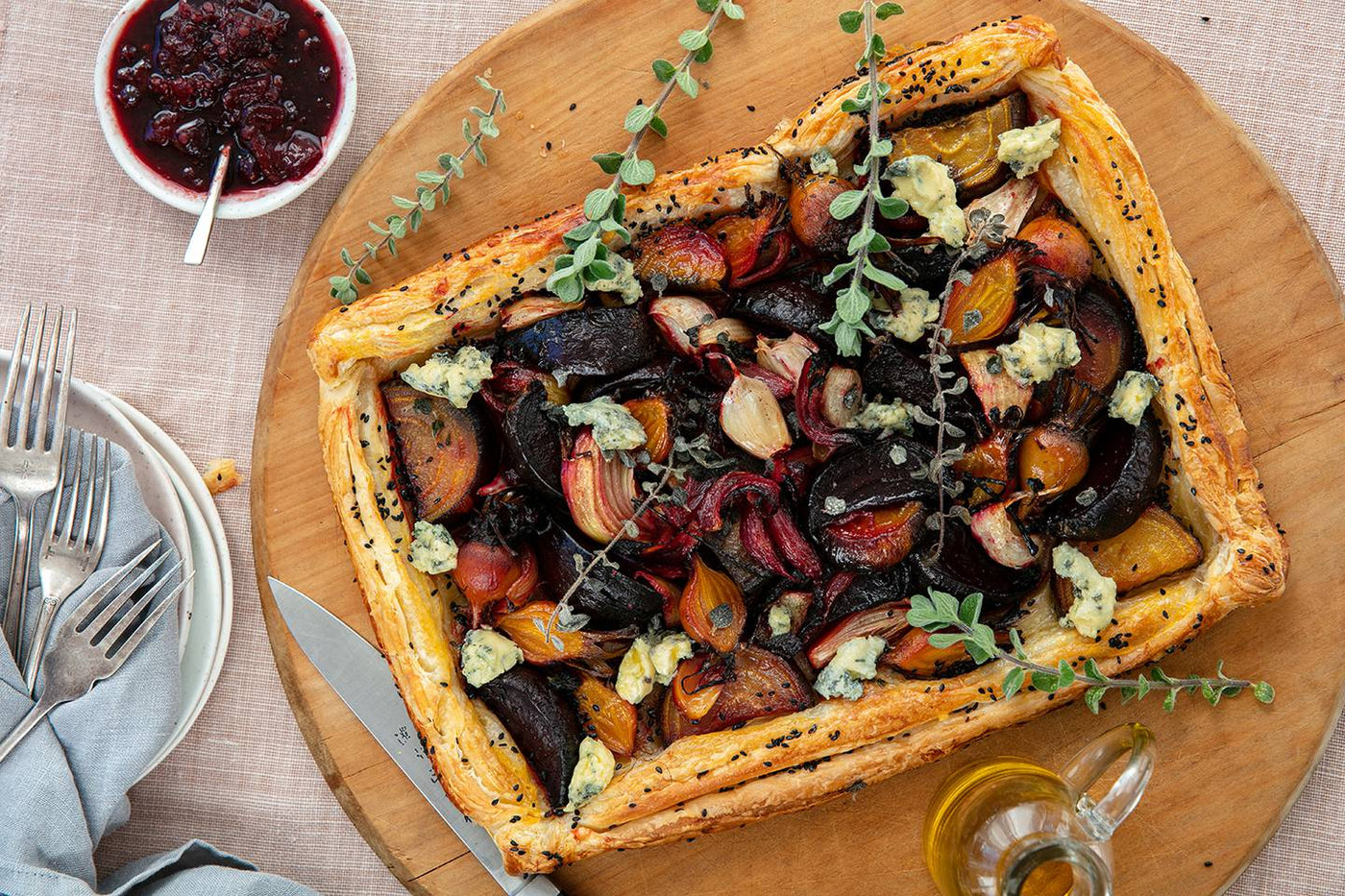 In This Tart, Beetroot Is Transformed Into An Irresistible Anytime Meal
