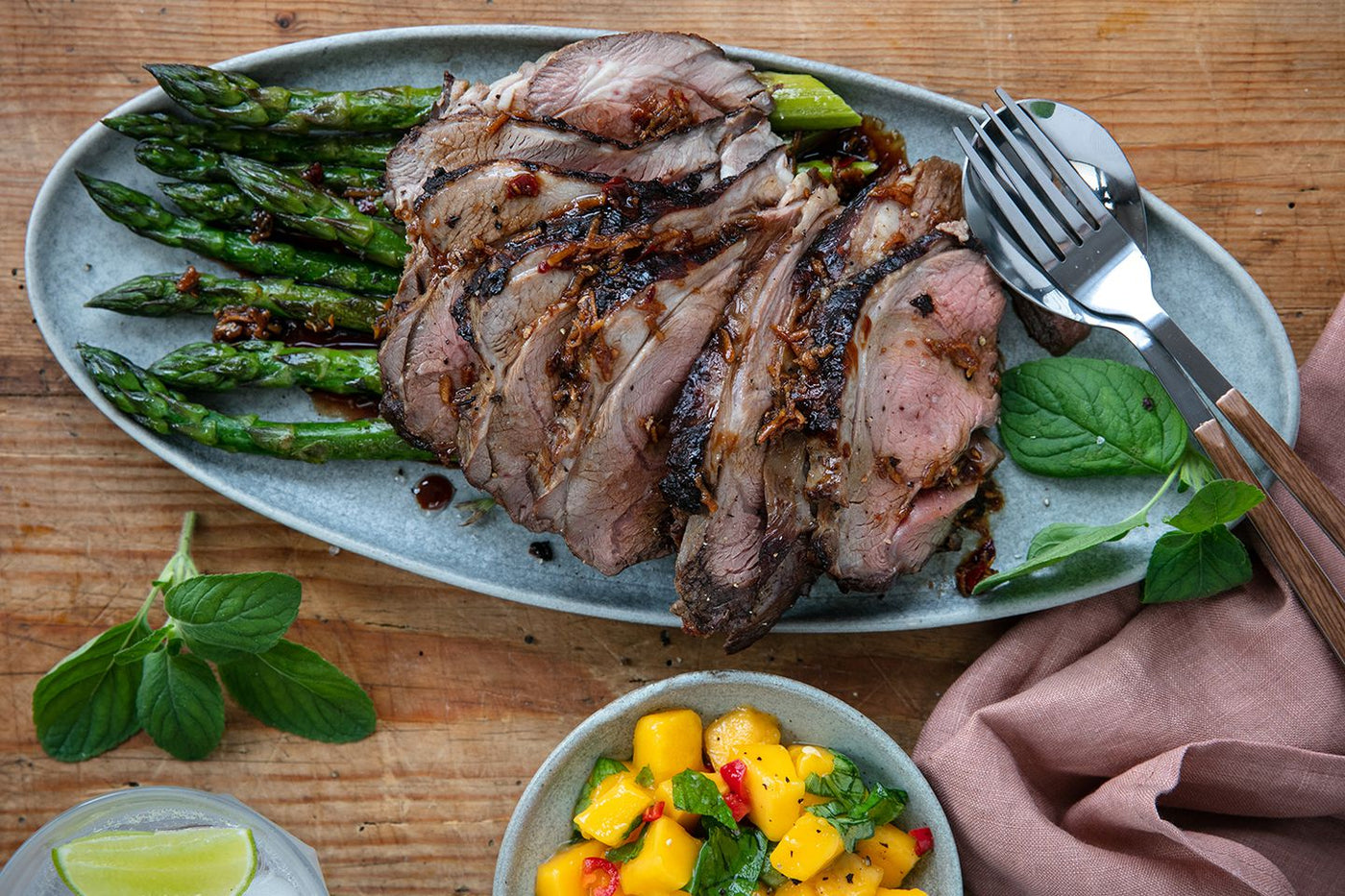 Your Summer Barbeque Doesn’t Get Any Easier Than This Boneless Lamb Leg Recipe