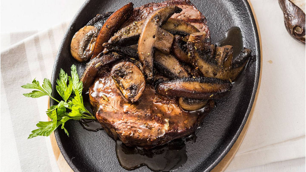 Simon Gault’s Perfect Steak with Moroccan Mushrooms
