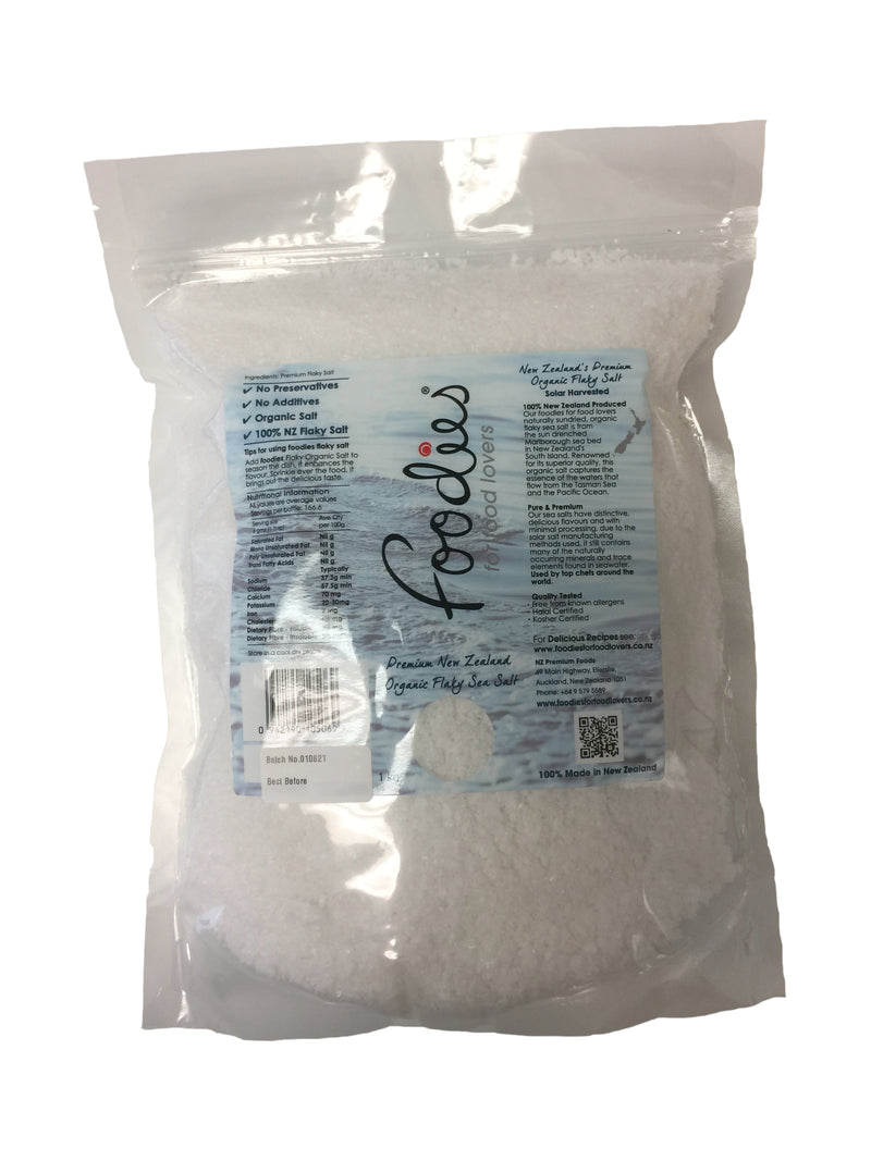 foodies Organic New Zealand Flaky Sea Salt